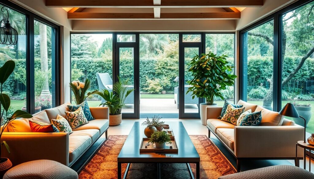 Stilvolles Loggia Design