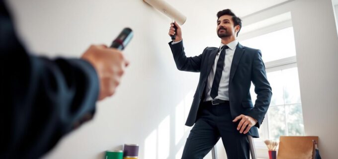 Streichen einer Wand: So gelingt dein Projekt garantiert