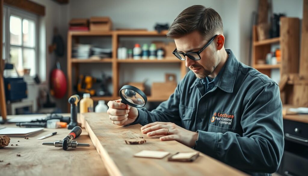 professionelle Schädlingsbekämpfung Holzwurm